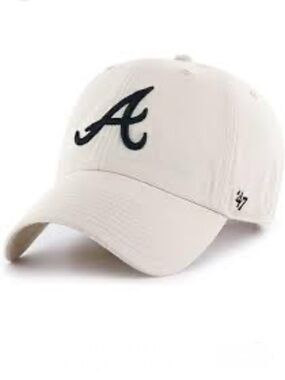 ‘47 Atlanta Braves Natural Clean Up Adjustable Hat